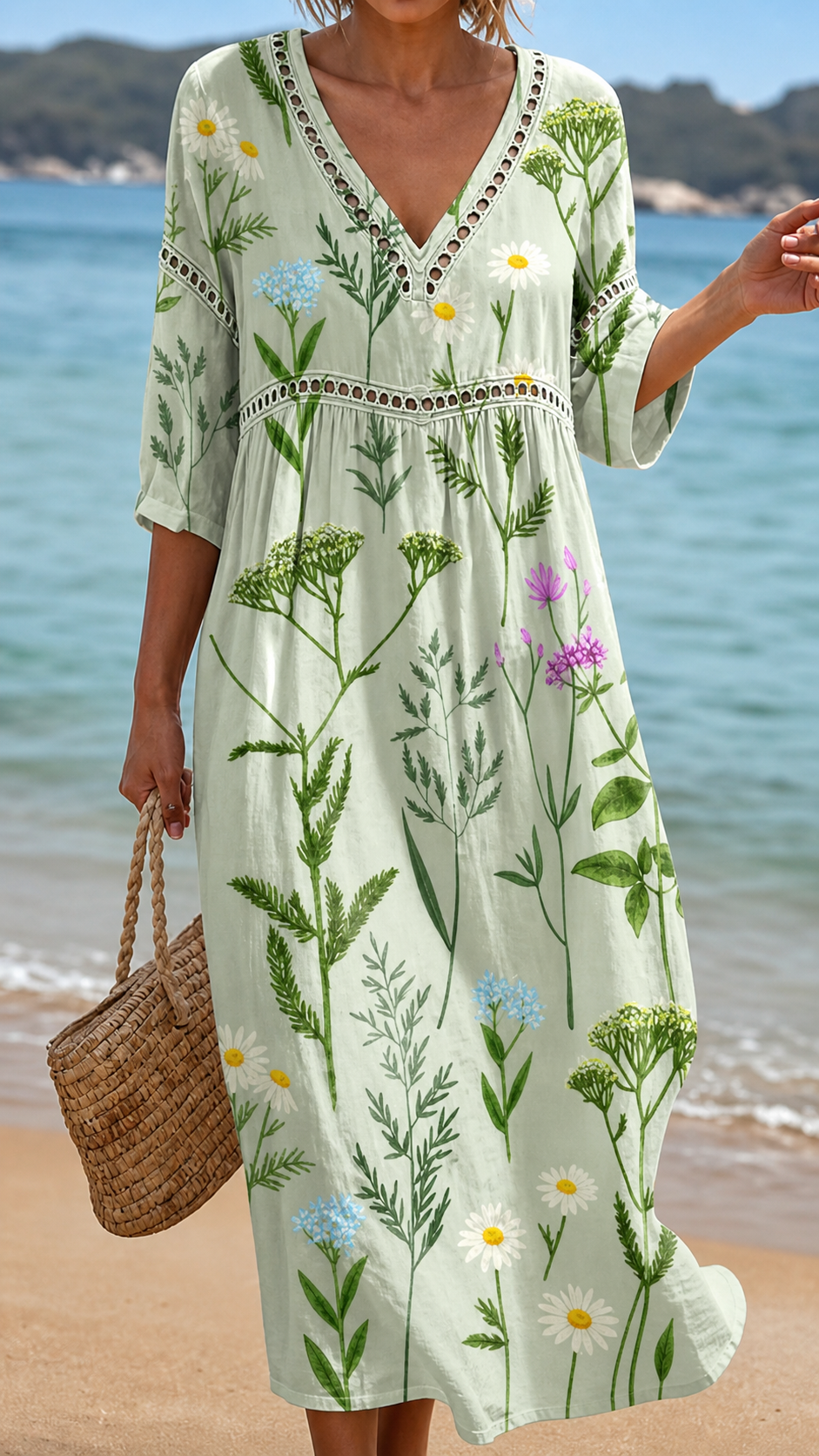 Abito da Spiaggia Botanico e Fresco