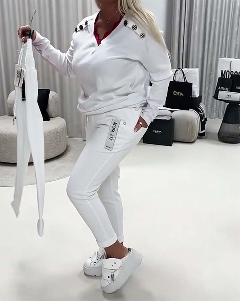 Pantaloni Moda Elastico Coulisse