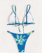 Bikini con Spalline Sottili a Vita Bassa