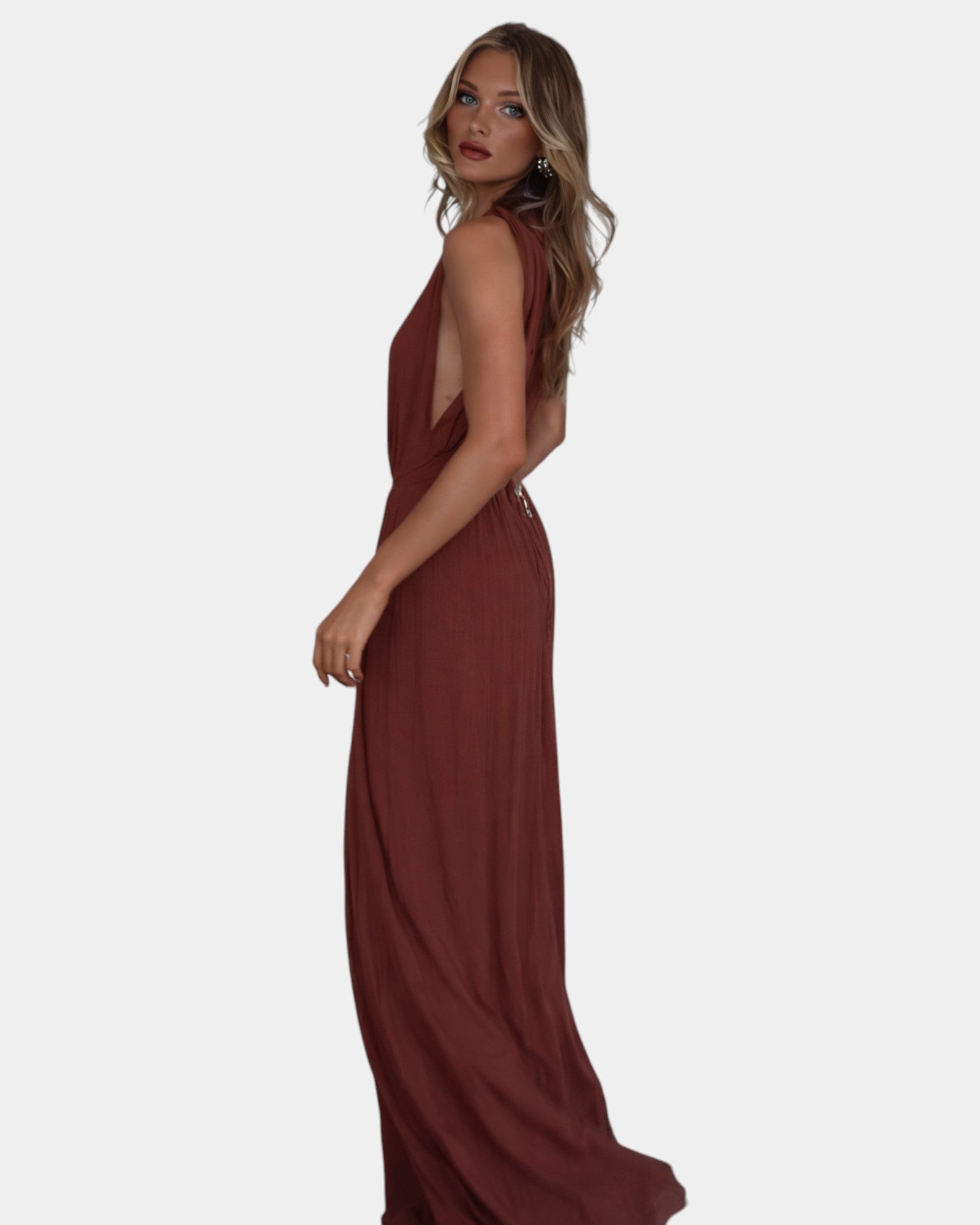 Aveline | Tuta elegante con scollo a V
