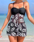 Tankini Sexy Stampa Rete