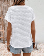 T-Shirt Girocollo Semplice Versatile