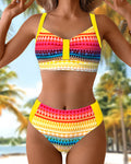 Bikini alla moda e dinamico