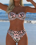 Bikini Leopardato con Catena