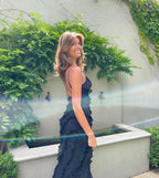 Eila™ | Vestito Lungo con Balze
