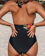 Costume da bagno intero floreale
