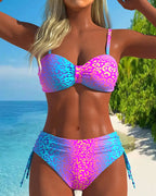 Bikini stampato leopardato
