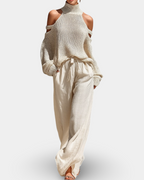 Camile | Completo moda in maglia e pantalone