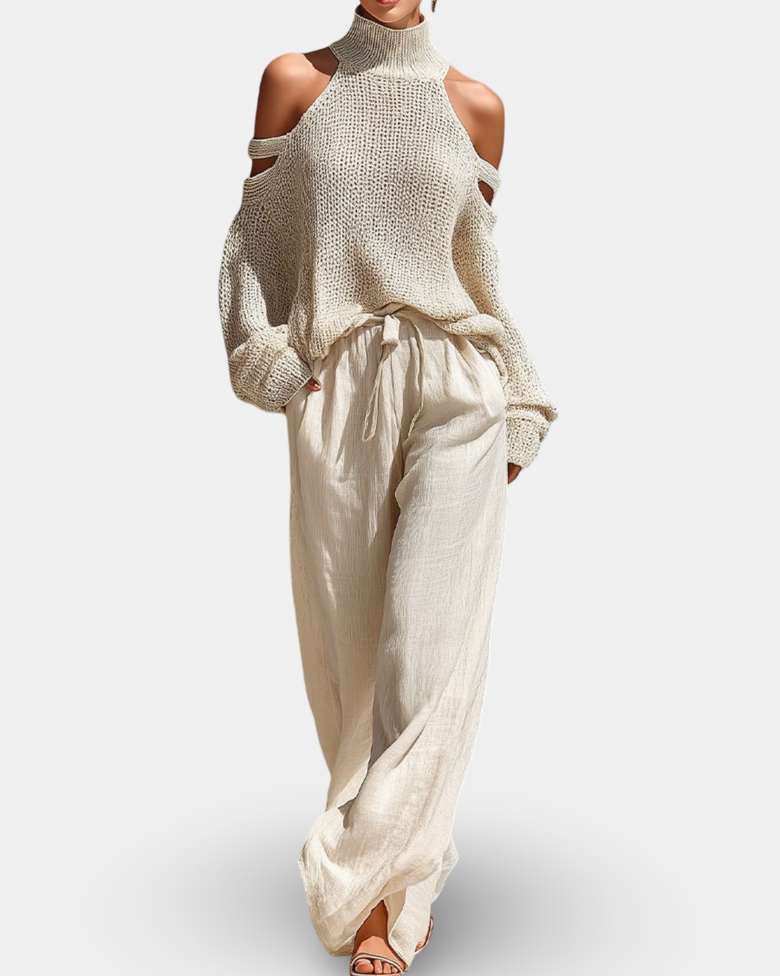 Camile | Completo moda in maglia e pantalone