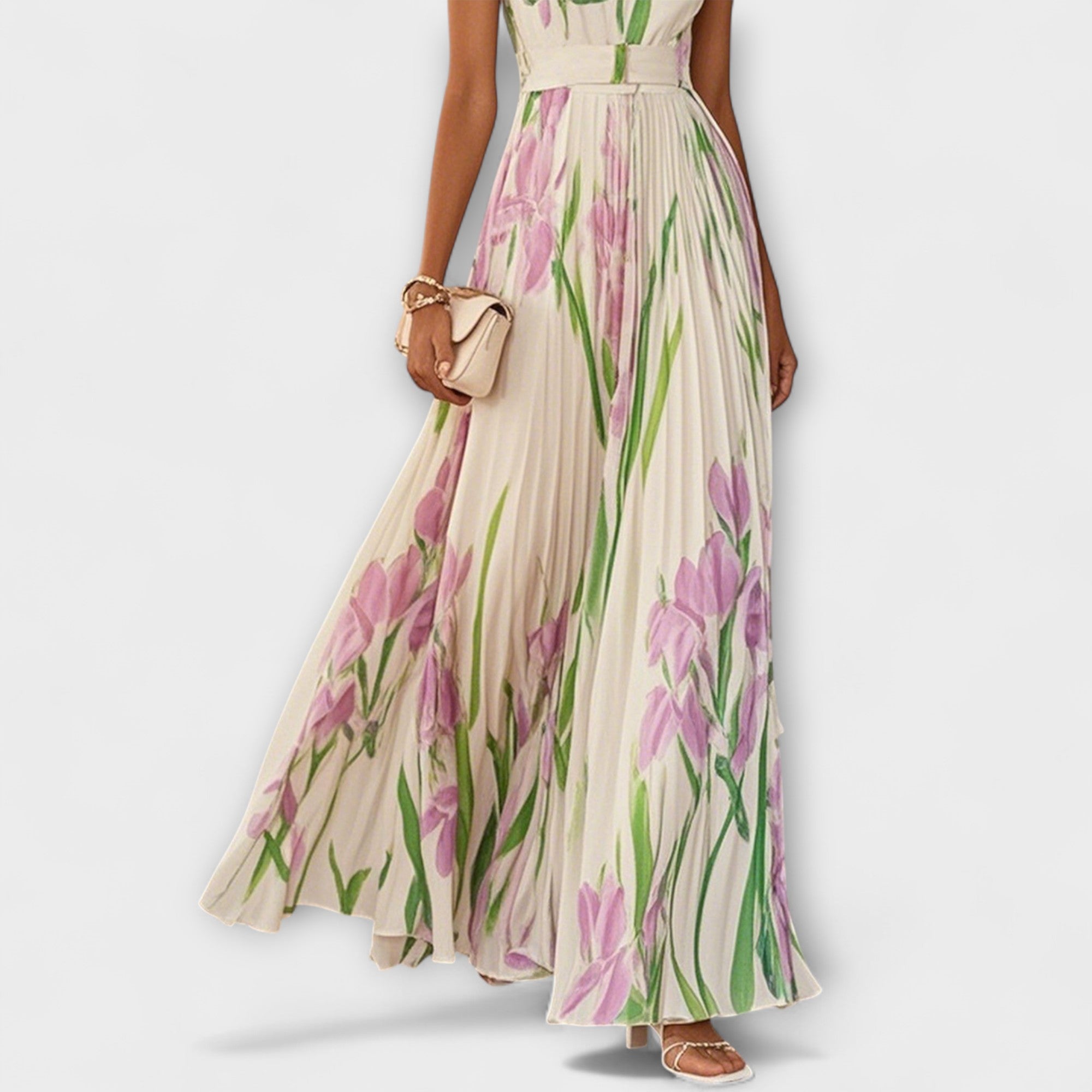 Penelope - Abito lungo in chiffon