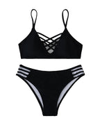Bikini da donna sexy scavato per le vacanze