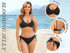 Bikini donna sexy a vita alta sgambato