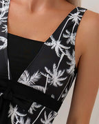 Accappatoio allacciato stile gilet quattro pezzi