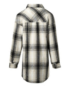 Camicia casual a quadri con taschino