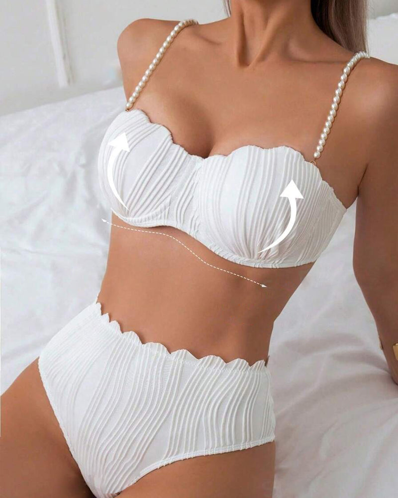 Bikini Reggicalze Perle Sexy