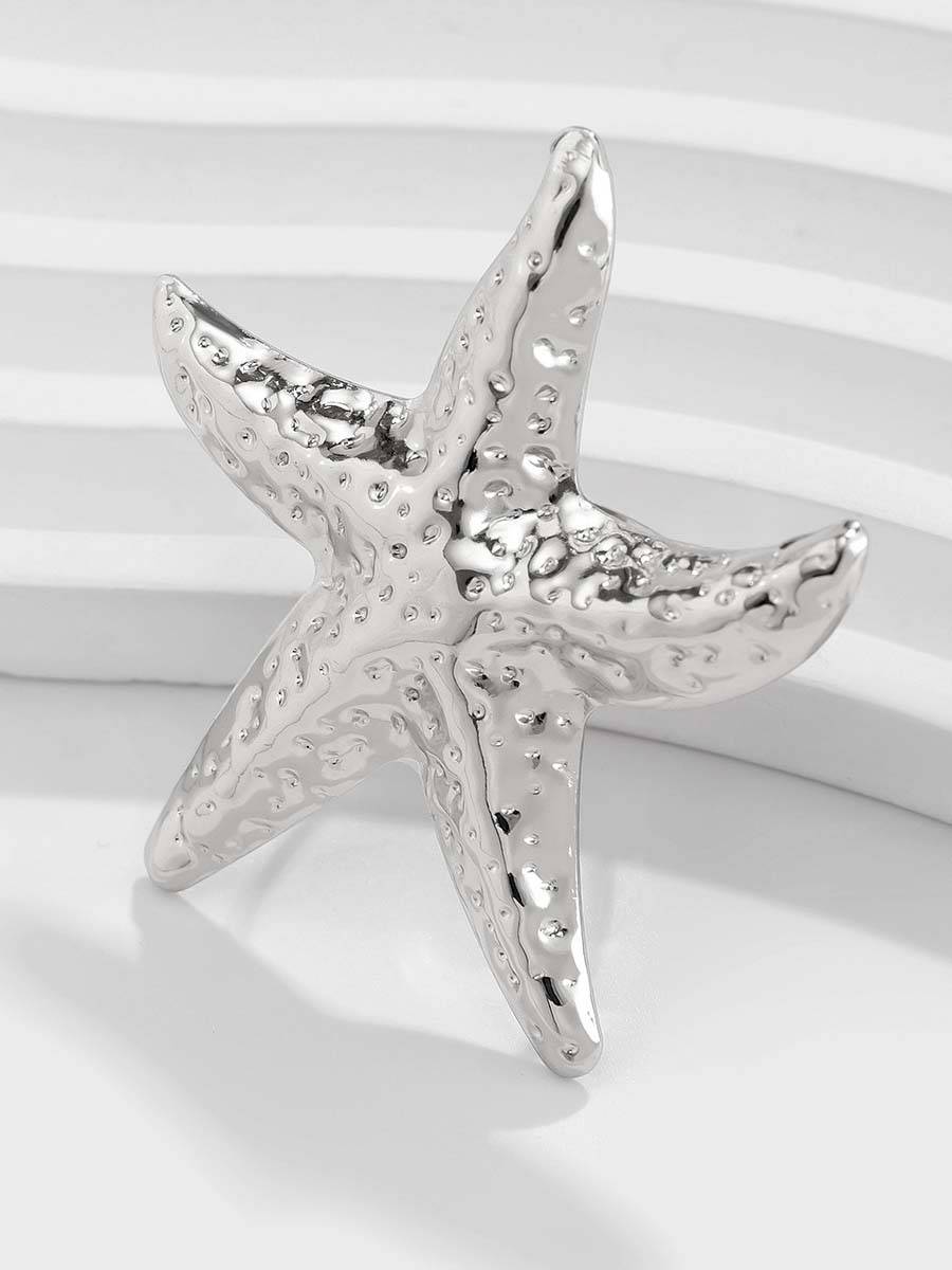 Anello a forma di stella marina