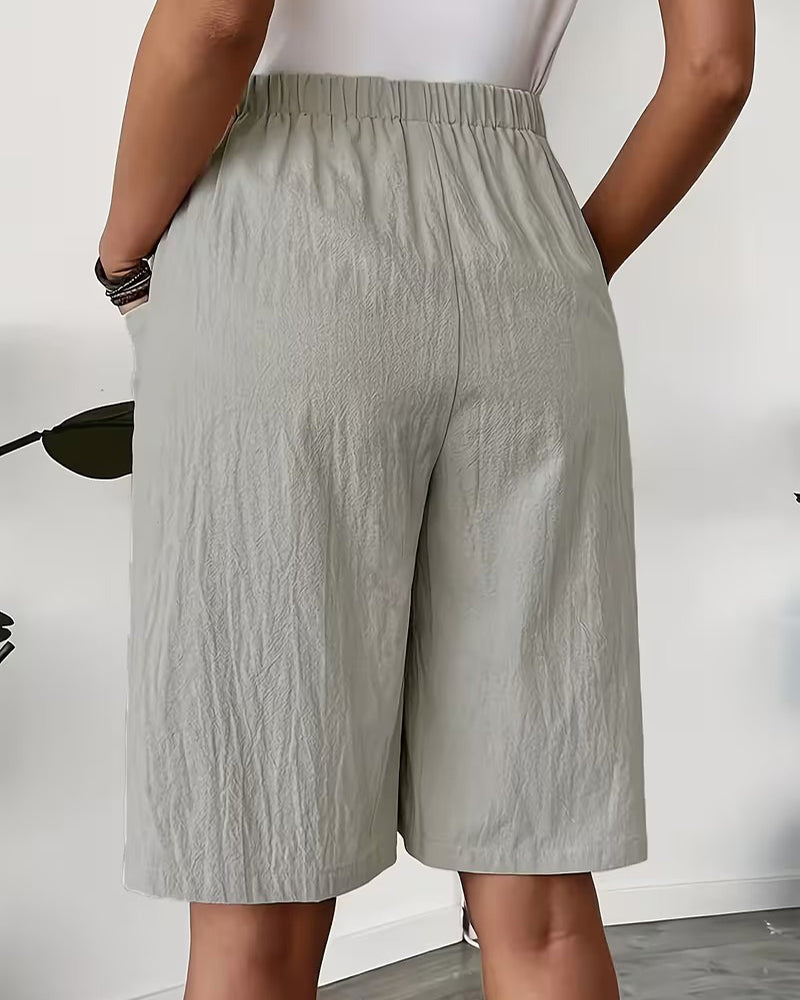 Pantaloncini 100% cotone Casual Tasca Design