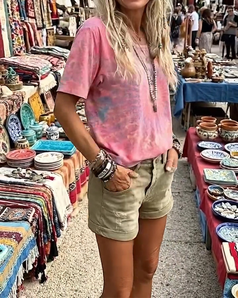 Maglietta Colore della cravatta