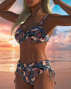 Bikini sexy casual a due pezzi