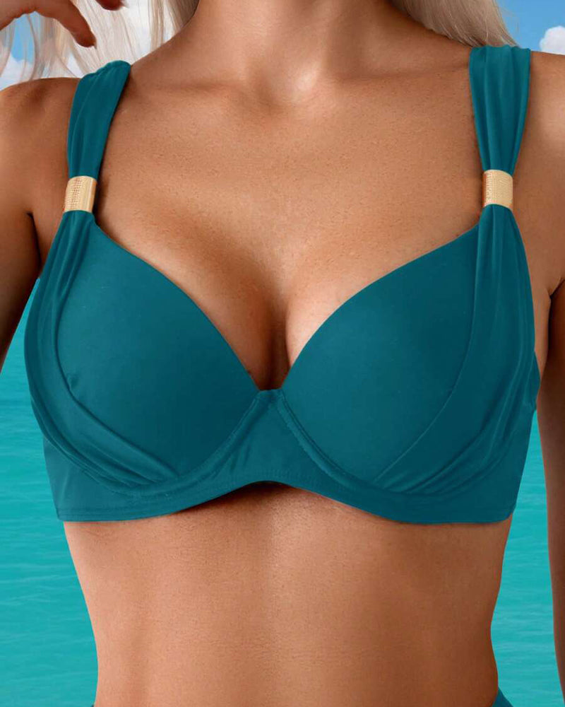 Bikini Sexy Reggiseno Tinta Unita