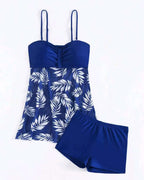 Tankini Sexy Stampa Rete