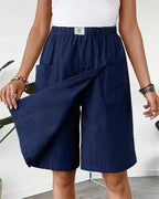 Pantaloncini 100% cotone Casual Tasca Design