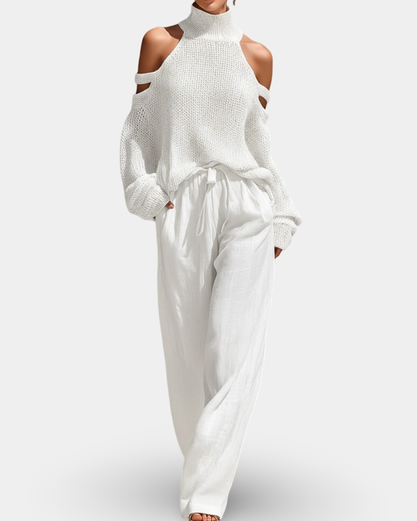 Camile | Completo moda in maglia e pantalone