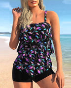 Costume da bagno bikini a due pezzi con gonna