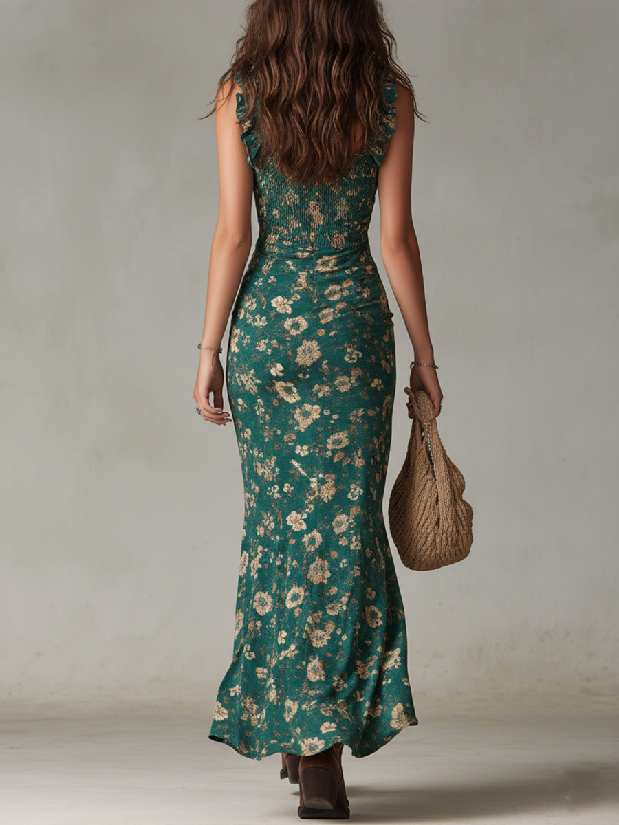 La Scintilla | Abito Elegante con Scollo Bohemian Giada