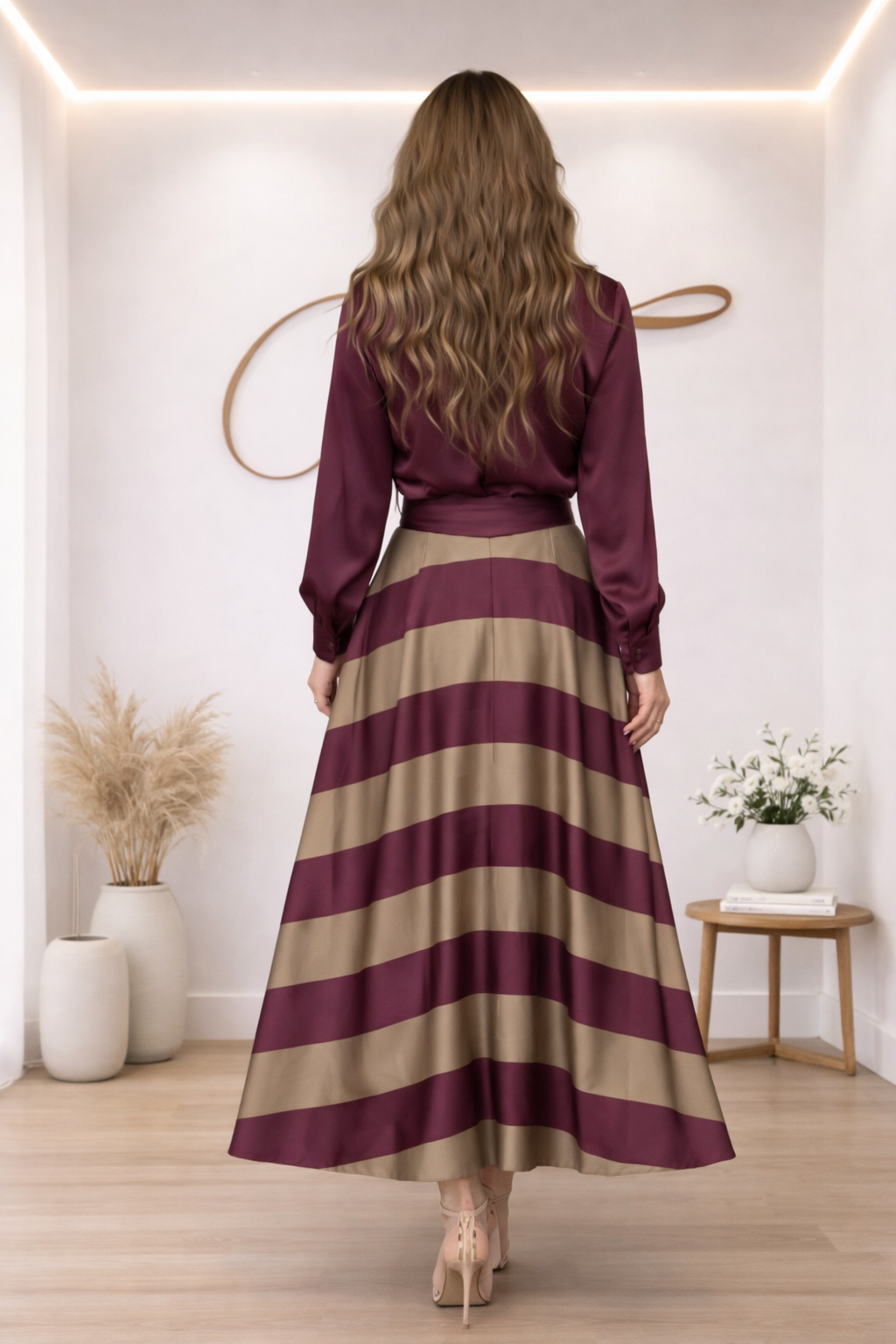 Vestido Rioja - Elegante con lazo