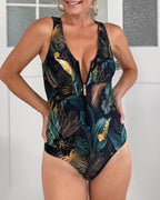 Costume da bagno intero con cerniera