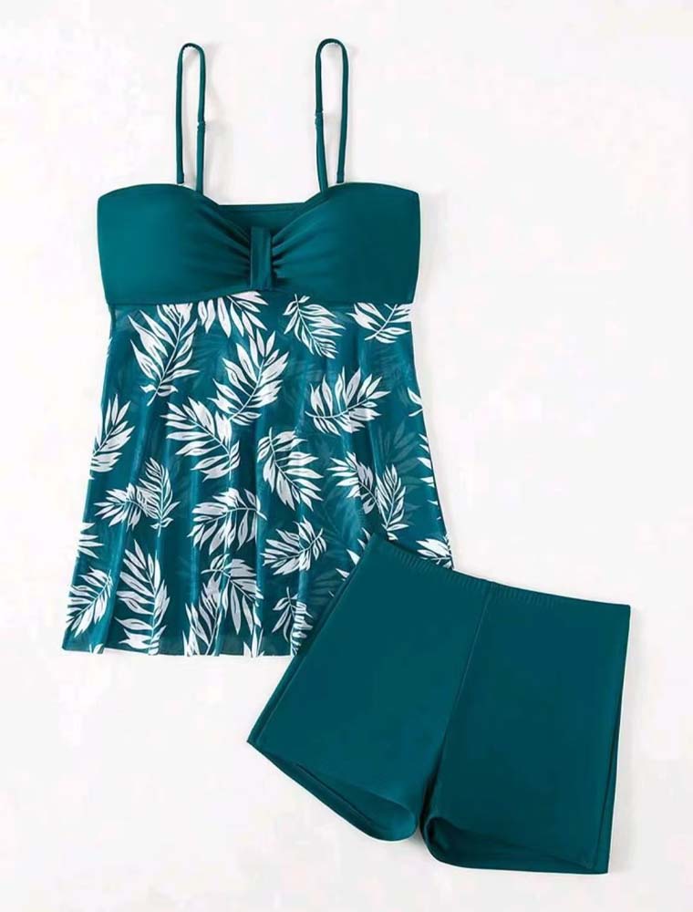 Tankini Sexy Stampa Rete