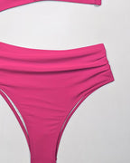 Costume Da Bagno Due Pezzi Con Balze E Stella A Cinque Punte