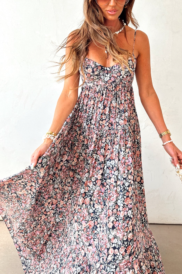 Maxi abito Secret Garden