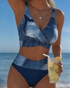 Bikini Bralette Stampato