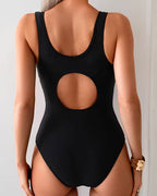 Costume Da Bagno Intero Color-Block Con Stampa