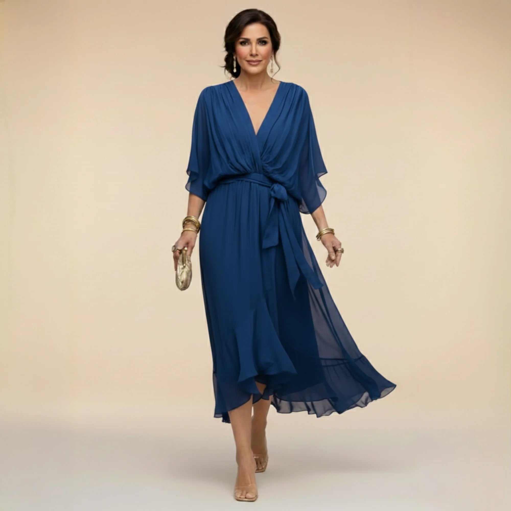 Monica | Vestito in chiffon