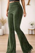 Pantaloni in velluto a coste svasati Liset