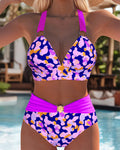 Bikini Vacanze Stile Casual Due Pezzi