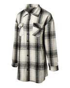 Camicia casual a quadri con taschino