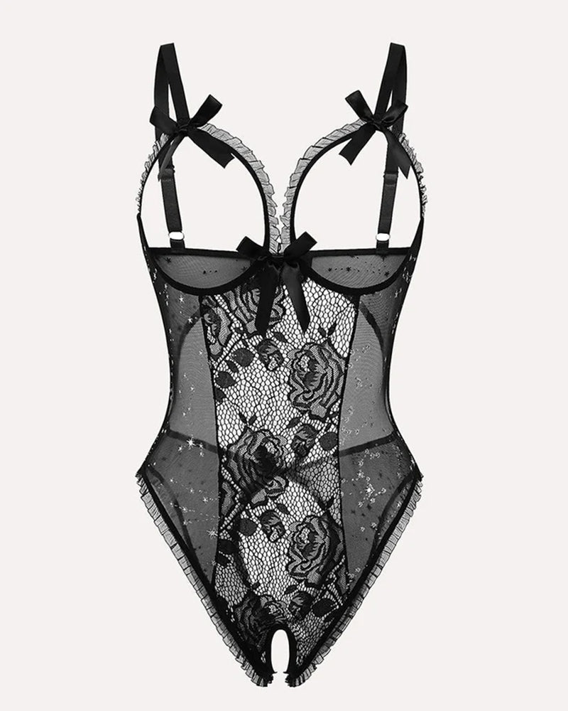 Lingerie in rete traforata sexy