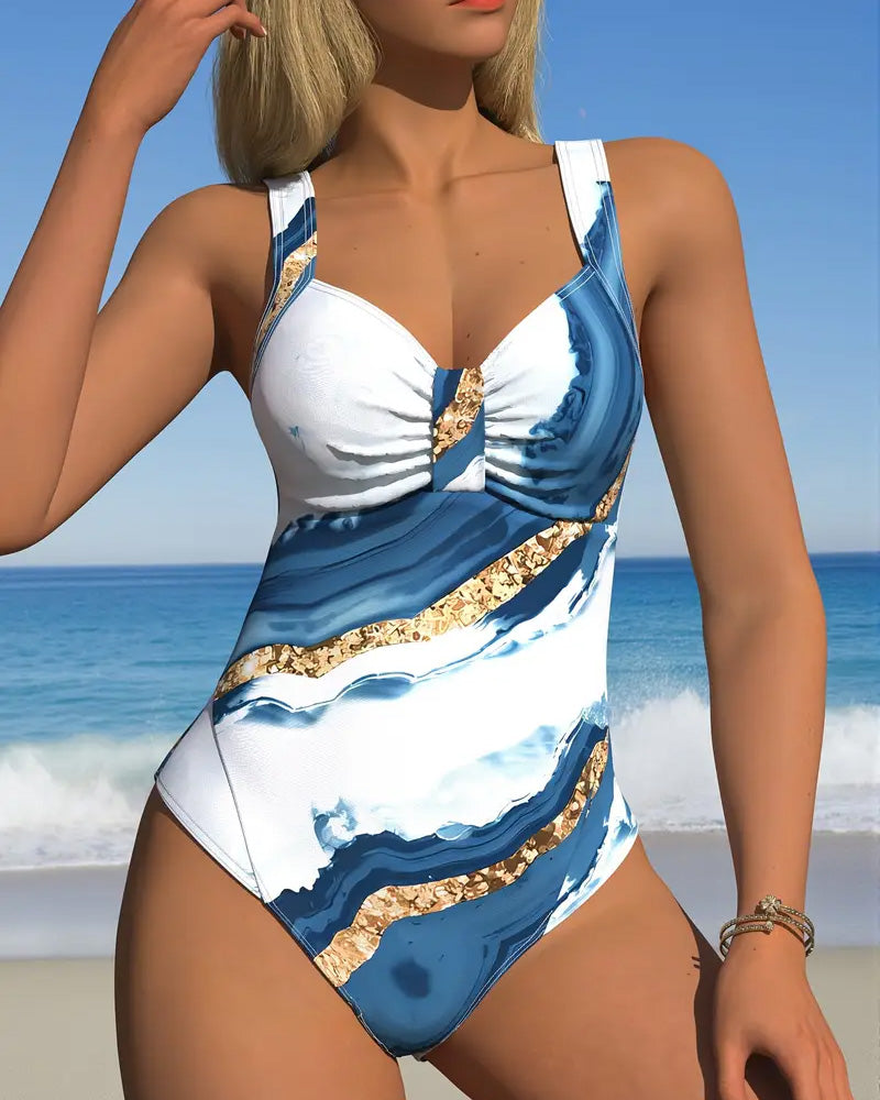 Bikini intero stampato
