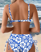 Costume Da Bagno Bikini Sexy A Fiori