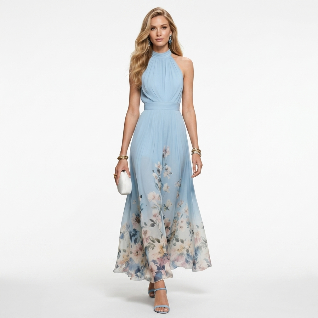 Dione - Abito elegante con fiori