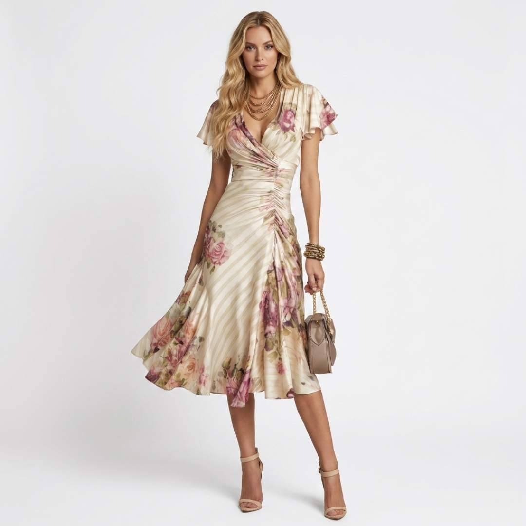 Camile - Vestito floreale chic