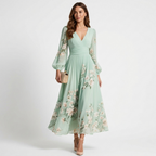 Mel - Elegante abito midi arioso