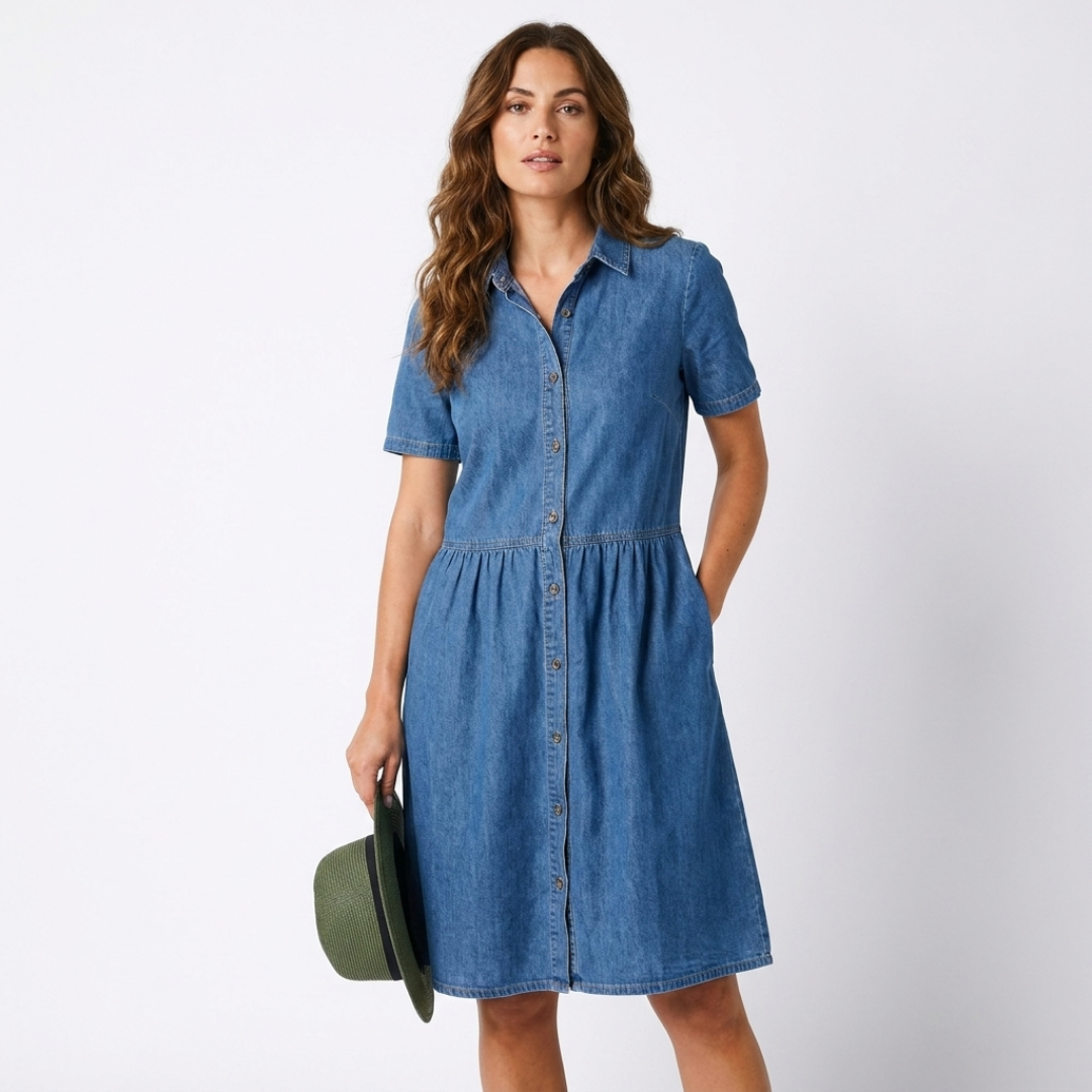 Neusa - Abito stile jeans