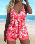 Costume da bagno boxer stampato a doppio strato