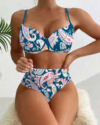 Bikini Top Reggiseno Floreale Anacardio Sexy