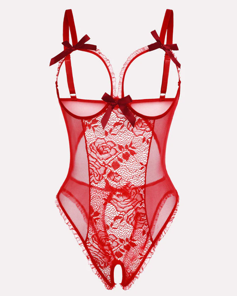 Lingerie in rete traforata sexy